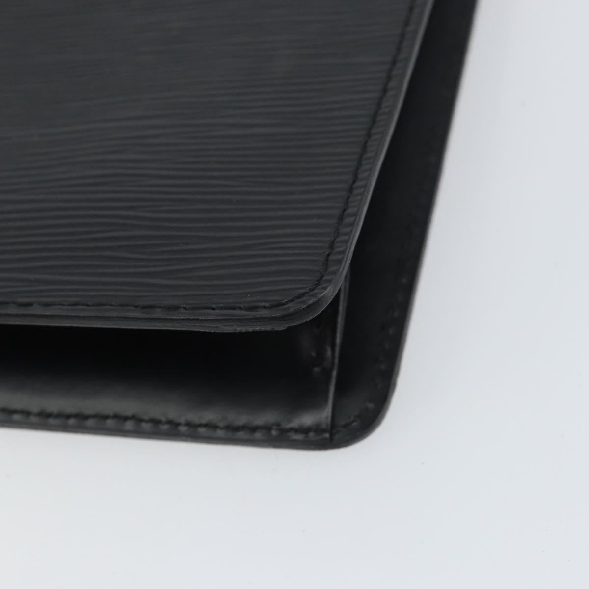 Louis Vuitton Pochette Homme Epi Leather Black Leather Clutche & Pouche Bag (Pre-Owned)