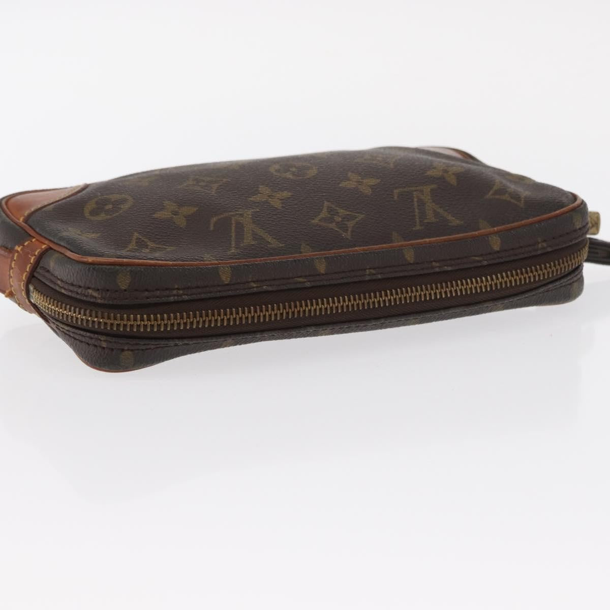 Louis Vuitton Marly Dragonne Clutch Monogram Canvas Brown Canvas Clutche & Pouche Bag (Pre-Owned)