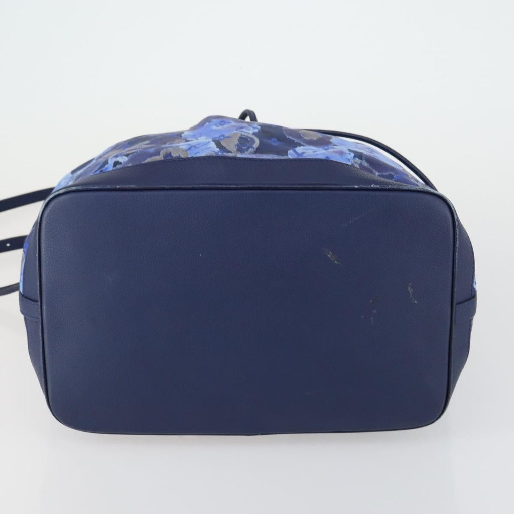 Louis Vuitton Noefull Handbag Ikat Nylon Blue Nylon Handbag (Pre-Owned)