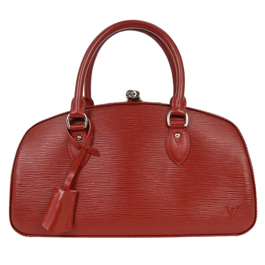 Louis Vuitton Jasmin Bag Epi Leather Red Leather Handbag (Pre-Owned)