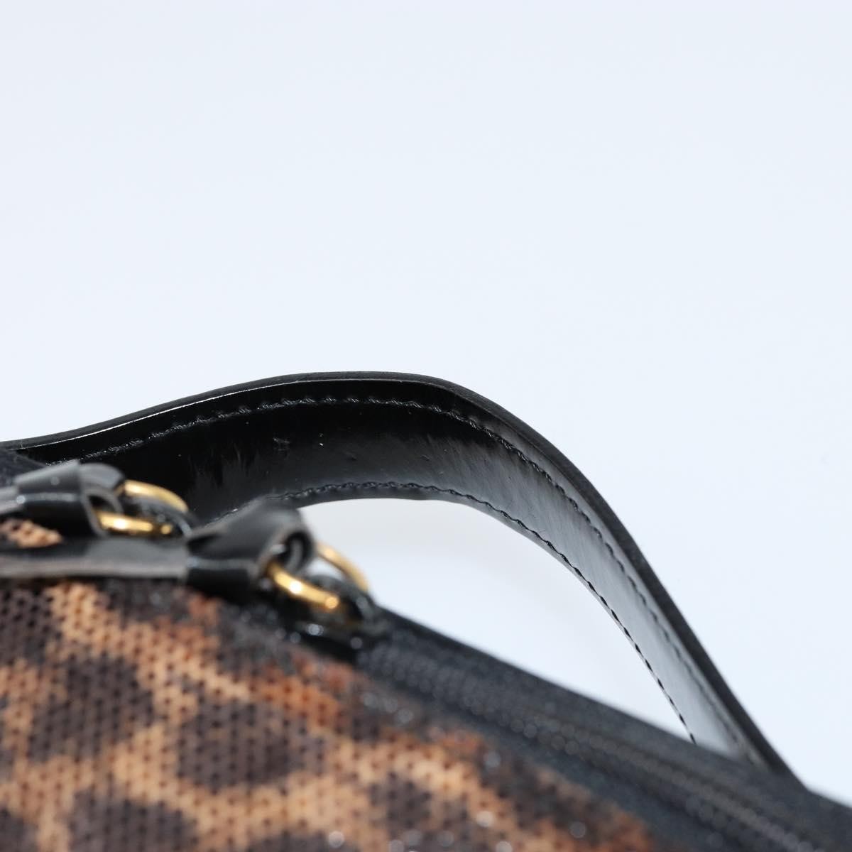 Loewe Vintage Handbag Leather Brown Leather Handbag (Pre-Owned)