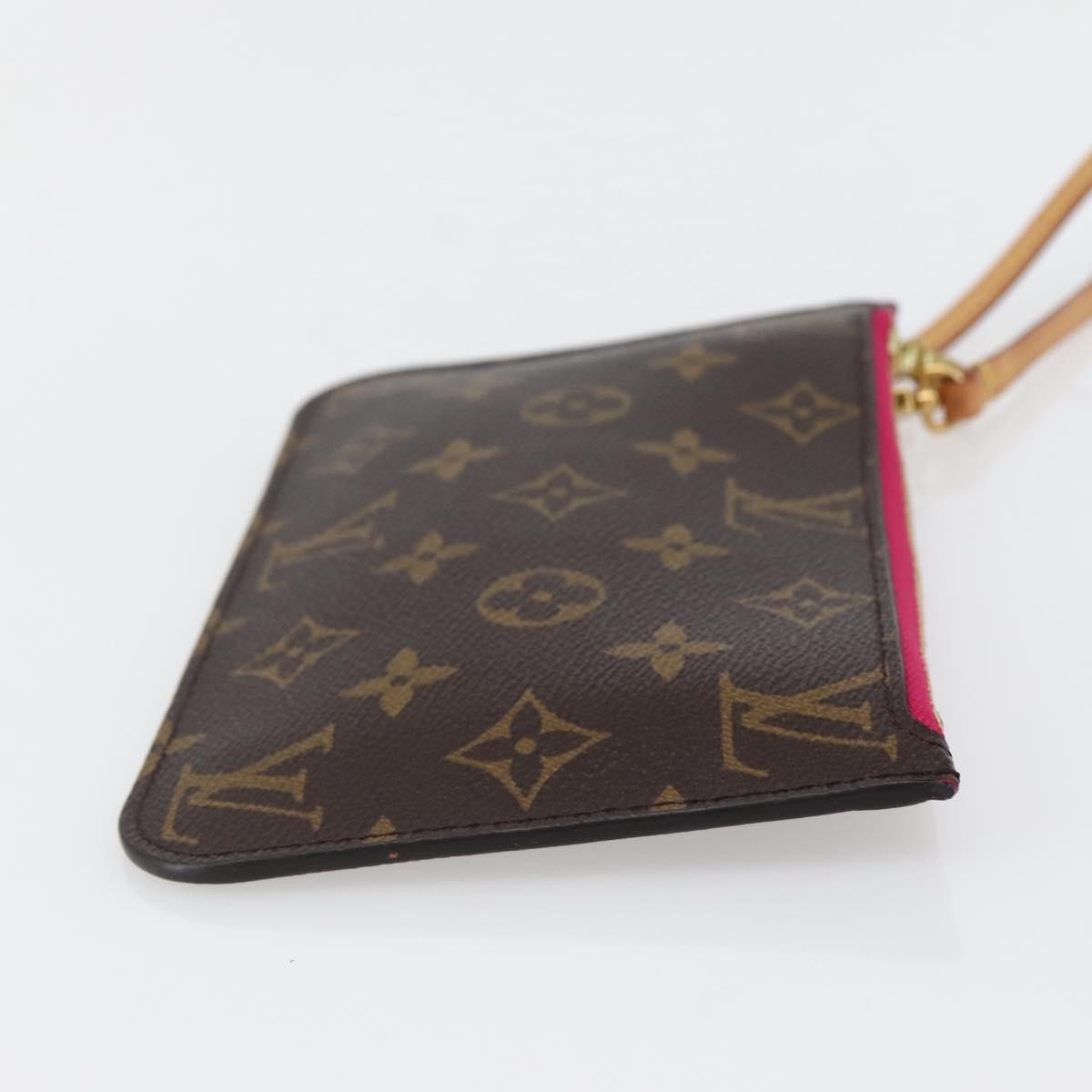 Louis Vuitton Neverfull Pochette Monogram Canvas Brown Canvas Clutche & Pouche Bag (Pre-Owned)