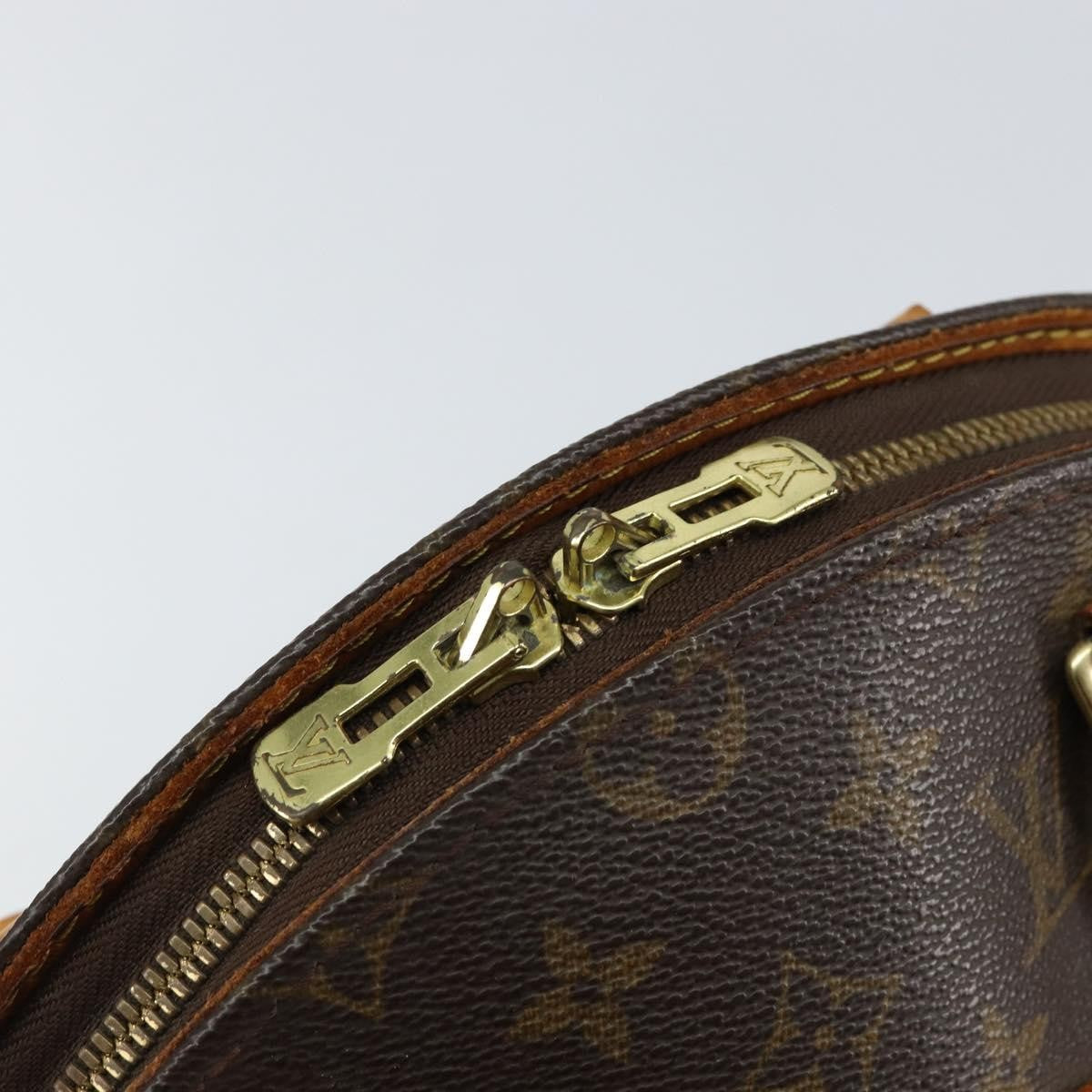 Louis Vuitton Ellipse Bag Monogram Canvas Brown Canvas Handbag (Pre-Owned)