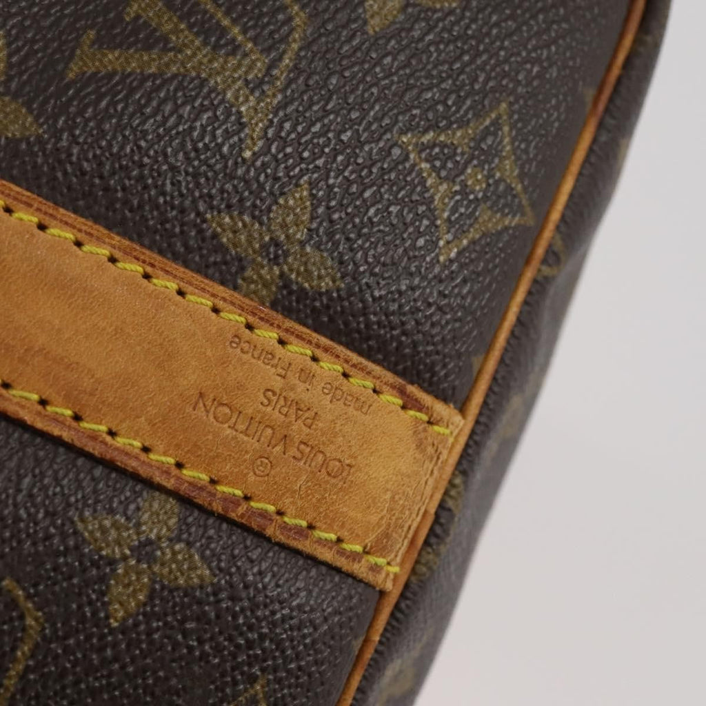 Louis Vuitton Keepall Bandouliere Bag Monogram Canvas Brown Canvas Travel Bag Bag (Pre-Owned)