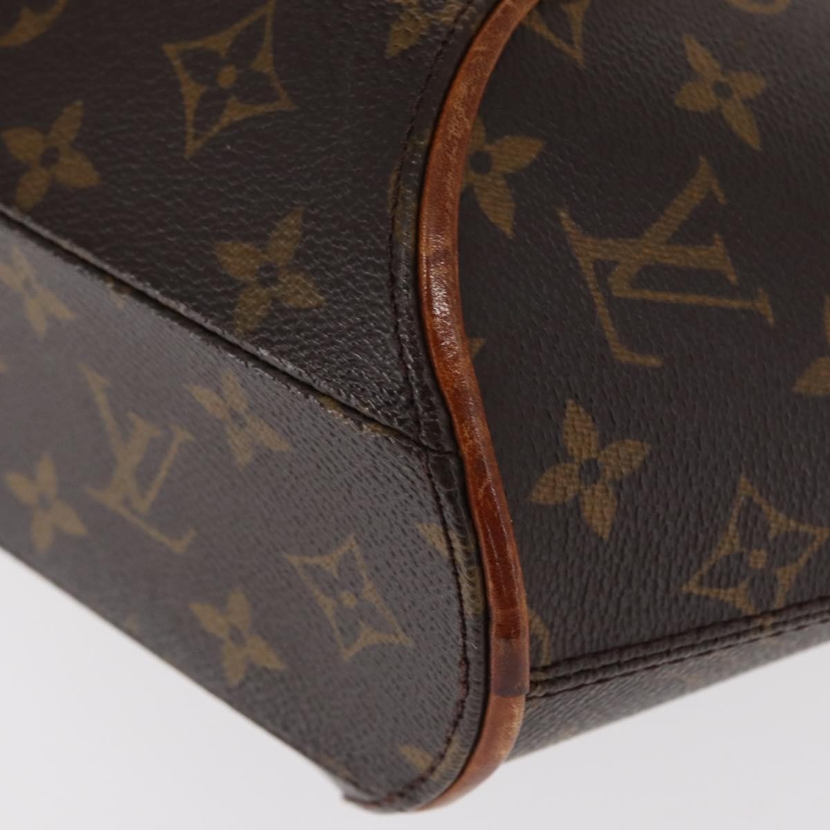 Louis Vuitton Ellipse Bag Monogram Canvas Brown Canvas Handbag (Pre-Owned)