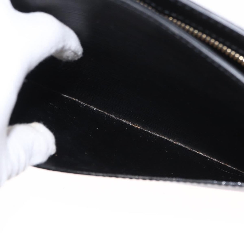 Louis Vuitton Pochette Homme Epi Leather Black Leather Clutche & Pouche Bag (Pre-Owned)