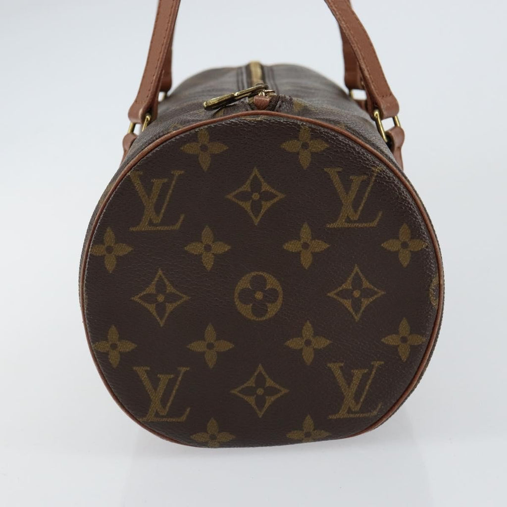 Louis Vuitton Papillon Handbag Monogram Canvas Brown Canvas Handbag (Pre-Owned)