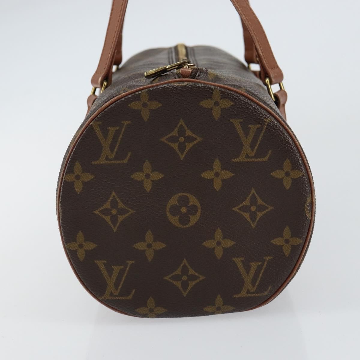 Louis Vuitton Papillon Handbag Monogram Canvas Brown Canvas Handbag (Pre-Owned)