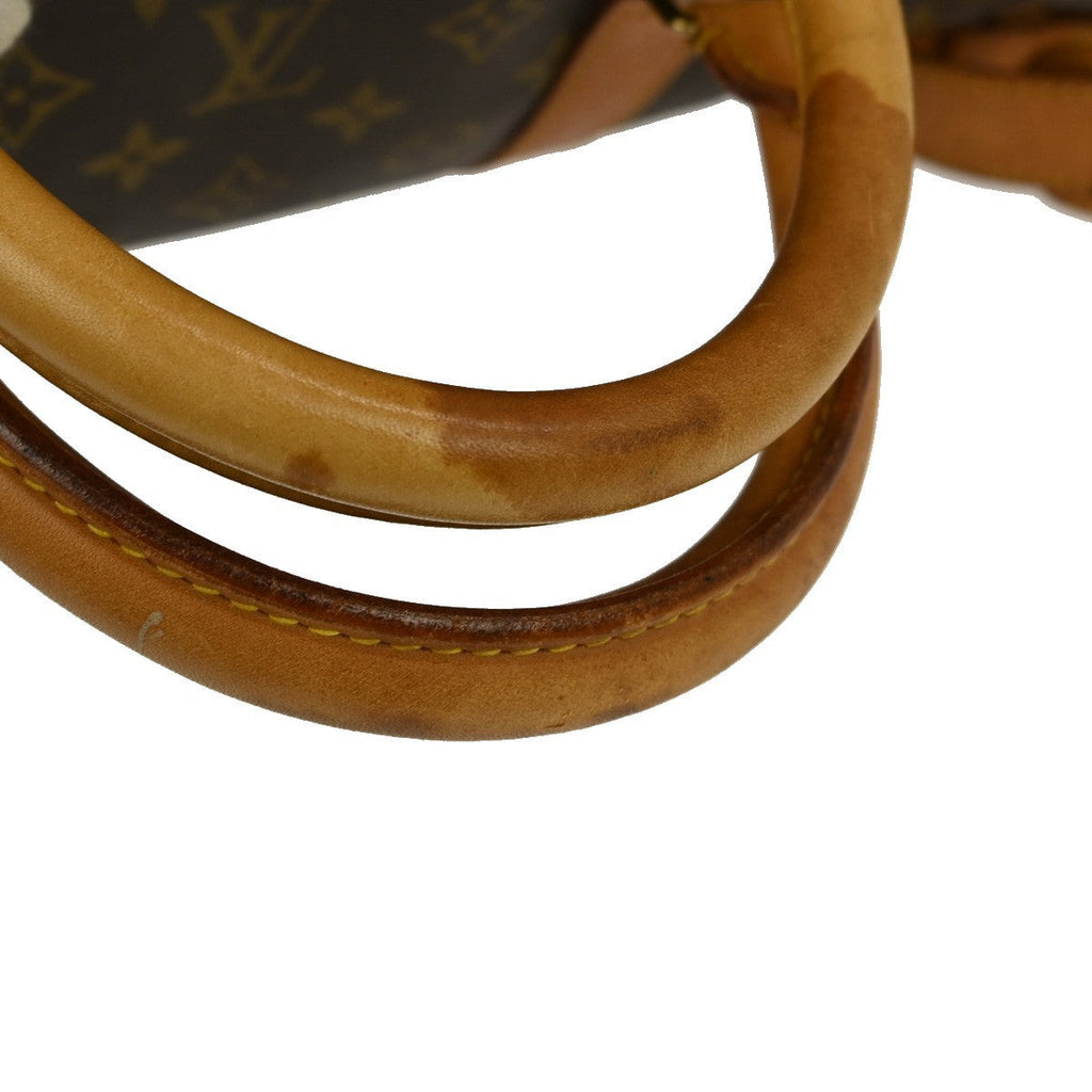 Louis Vuitton Keepall Bandouliere Bag Monogram Canvas Brown Canvas Travel Bag Bag (Pre-Owned)