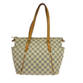 Louis Vuitton Totally Handbag Damier White Canvas Tote Bag Bag (Pre-Owned)