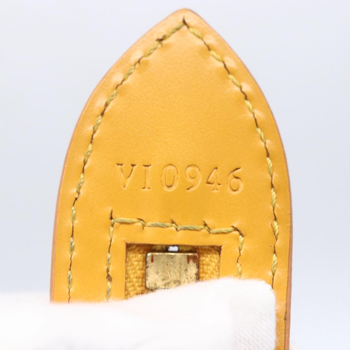 Louis Vuitton Saint Jacques Handbag Epi Leather Yellow Leather Handbag (Pre-Owned)