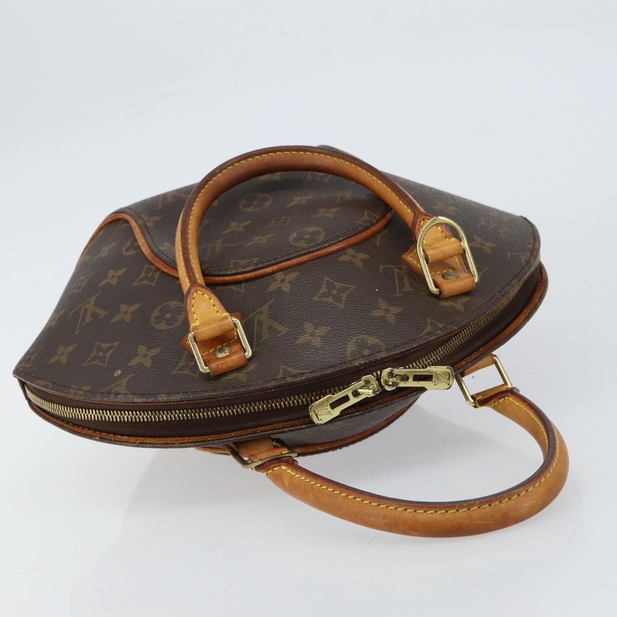 Louis Vuitton Ellipse Bag Monogram Canvas Brown Canvas Handbag (Pre-Owned)