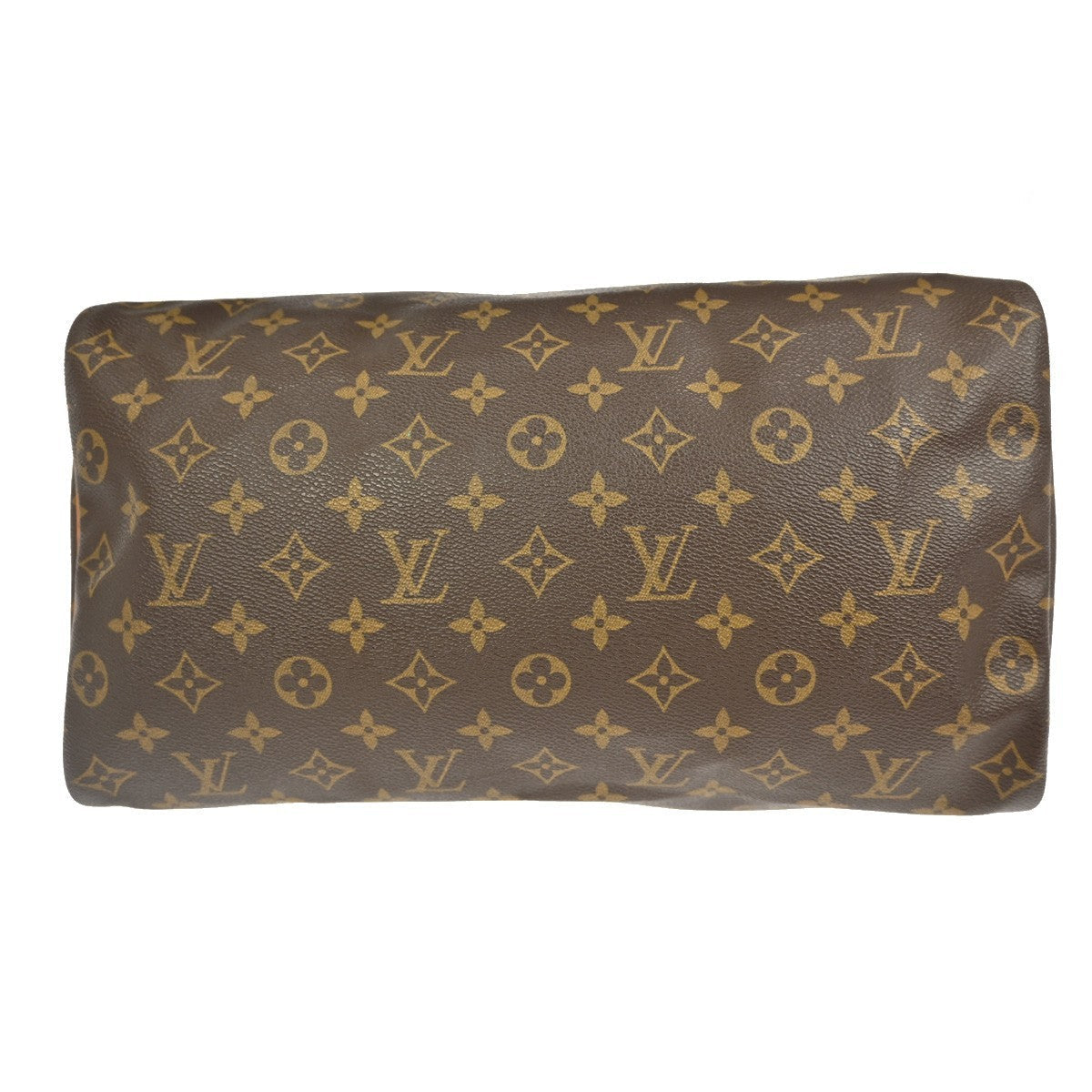Louis Vuitton Speedy Handbag Monogram Canvas Brown Canvas Handbag (Pre-Owned)