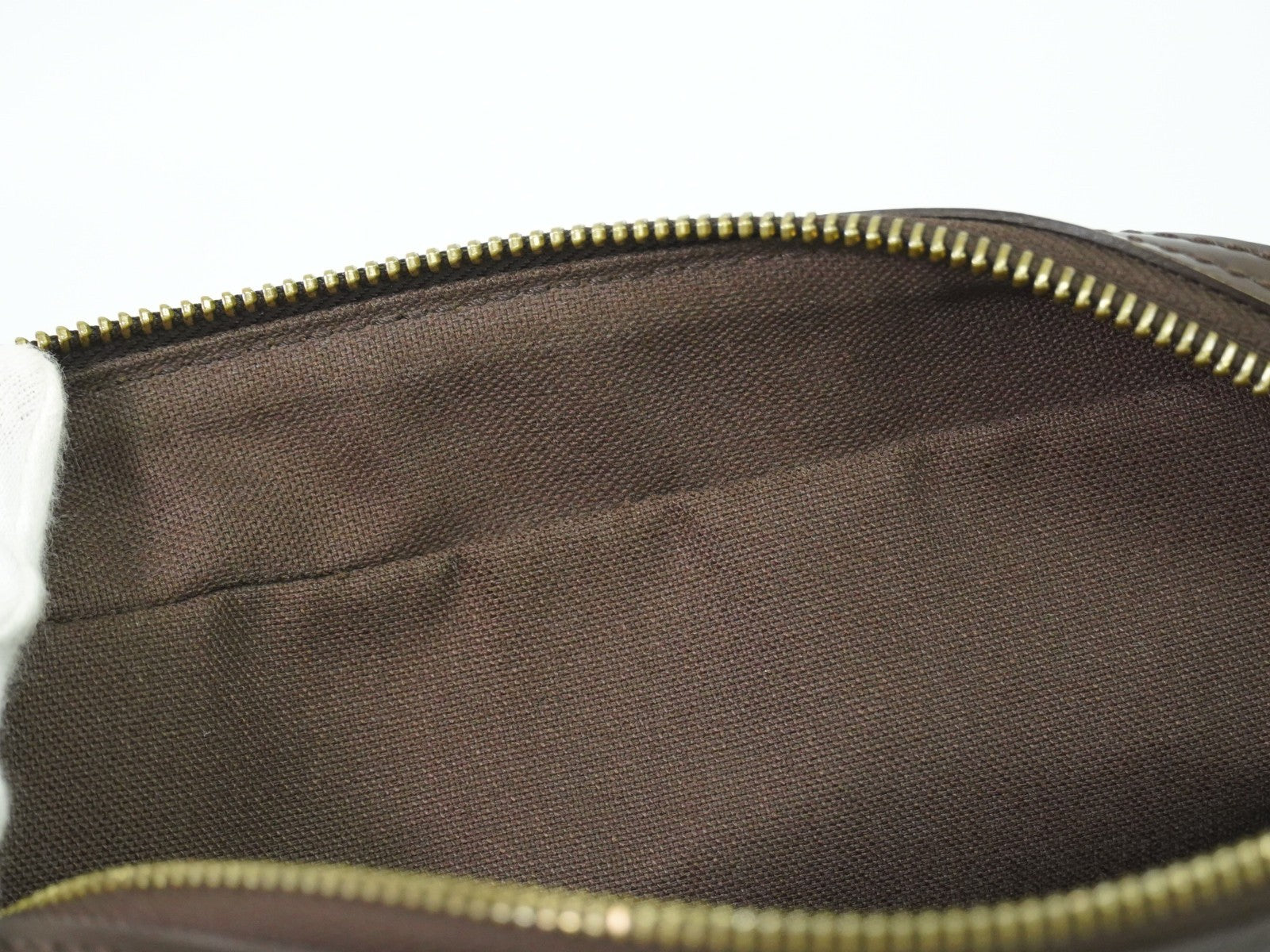 Louis Vuitton Trotteur Beaubourg Handbag Damier Brown Canvas Shoulder Bag Bag (Pre-Owned)