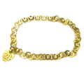 Chanel Vintage Heart Chain Belt Metal Gold Metal Belts Accessory (Pre-Owned)
