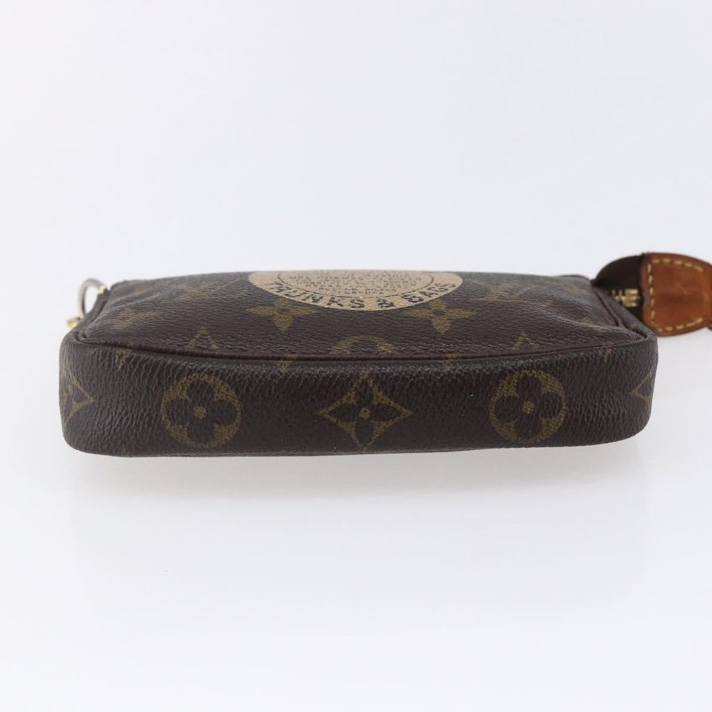 Louis Vuitton Pochette Accessoires Limited Edition Monogram Canvas Brown Canvas Clutche & Pouche Bag (Pre-Owned)