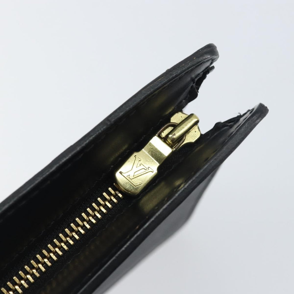 Louis Vuitton Pochette Homme Epi Leather Black Leather Clutche & Pouche Bag (Pre-Owned)