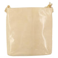 Prada Vintage Shoulder Bag Leather Beige Leather Shoulder Bag Bag (Pre-Owned)