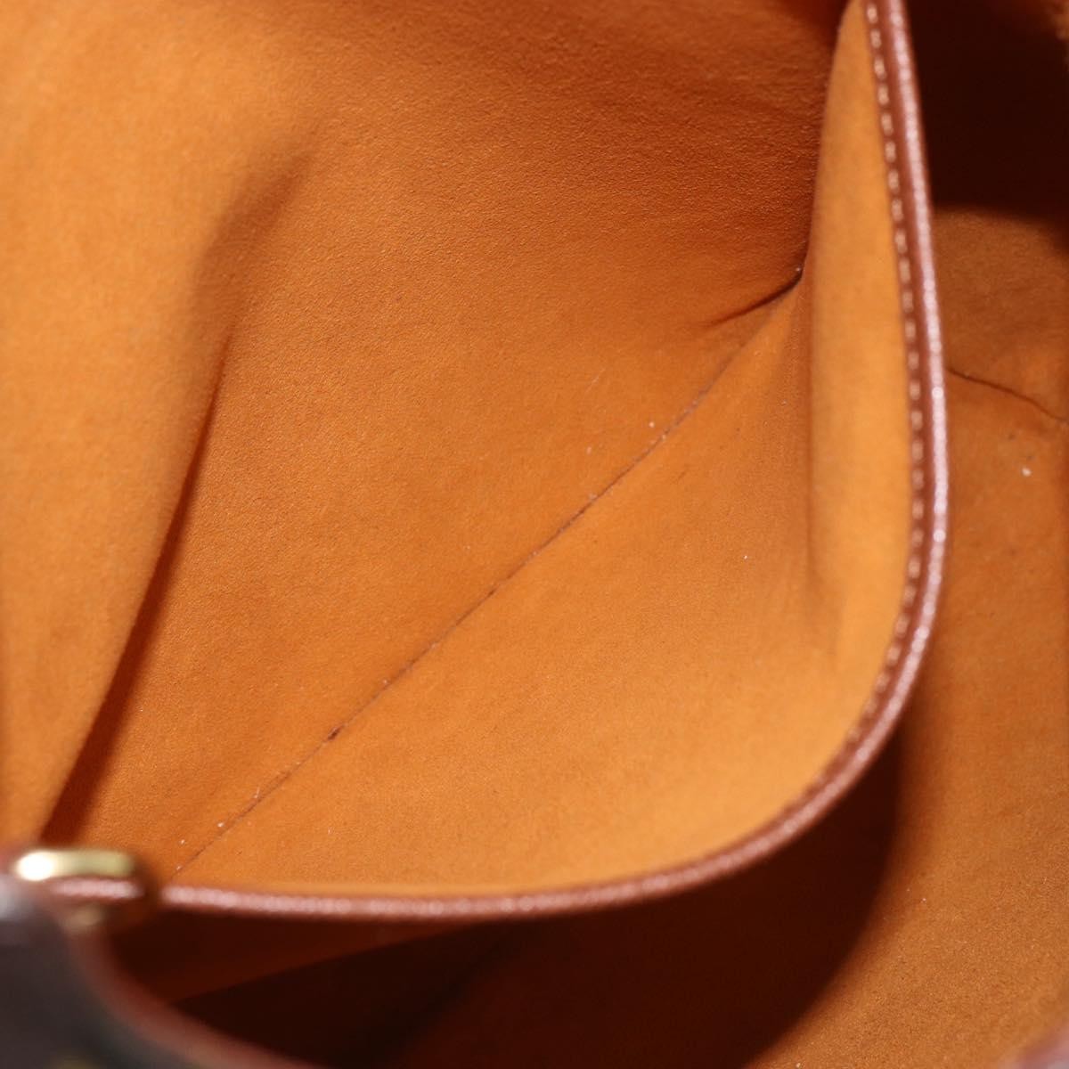 Louis Vuitton Musette Handbag Monogram Canvas Brown Canvas Shoulder Bag Bag (Pre-Owned)