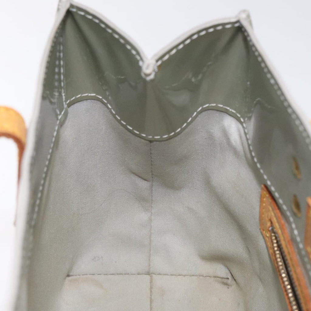 Louis Vuitton Reade Handbag Monogram Vernis Gray Patent_Leather Handbag (Pre-Owned)