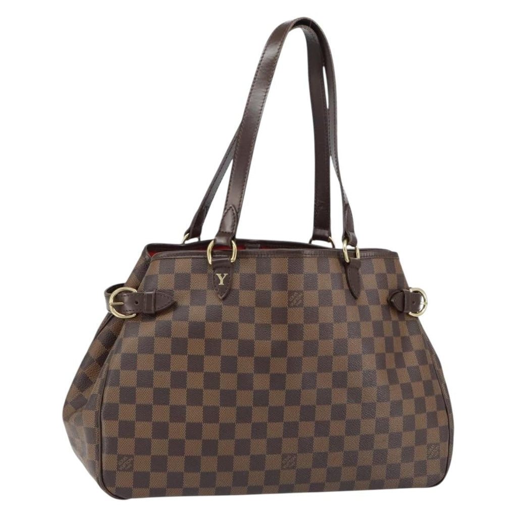 Louis Vuitton Batignolles Handbag Damier Brown Canvas Tote Bag Bag (Pre-Owned)