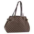 Louis Vuitton Batignolles Handbag Damier Brown Canvas Tote Bag Bag (Pre-Owned)