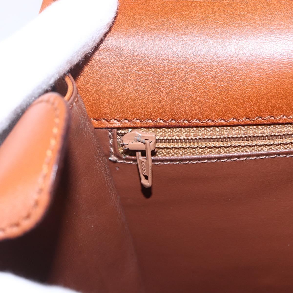 Celine Handbag Leather Brown Leather Handbag (Pre-Owned)