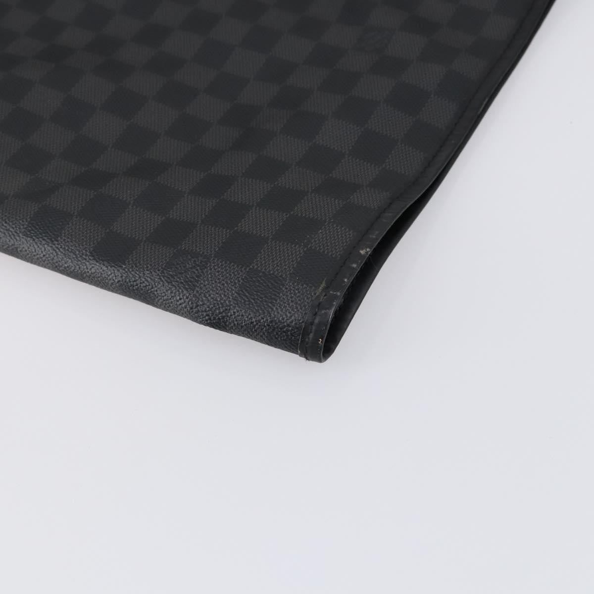 Louis Vuitton Garment Cover Damier Graphite Gray Canvas Travel Bag Bag (Pre-Owned)