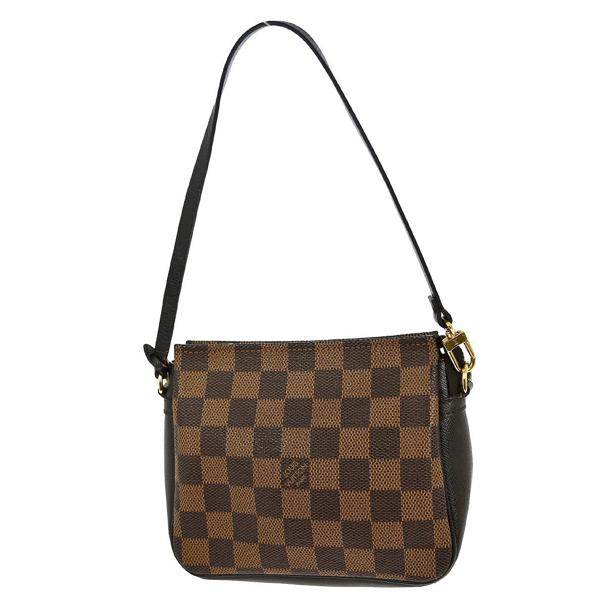 Louis Vuitton Trousse Make Up Bag Damier Canvas Brown Canvas Shoulder Bag Bag (Pre-Owned)