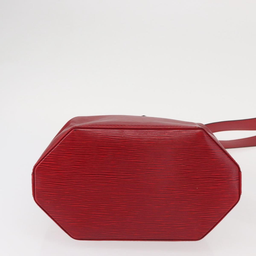 Louis Vuitton Vintage Sac D'epaule Handbag Epi Leather Red Leather Shoulder Bag Bag (Pre-Owned)