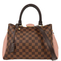 Louis Vuitton Brittany Handbag Damier Brown Canvas Handbag (Pre-Owned)