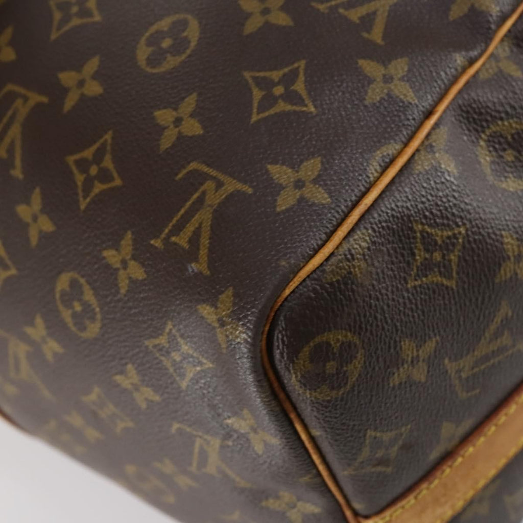 Louis Vuitton Keepall Bandouliere Bag Monogram Canvas Brown Canvas Travel Bag Bag (Pre-Owned)