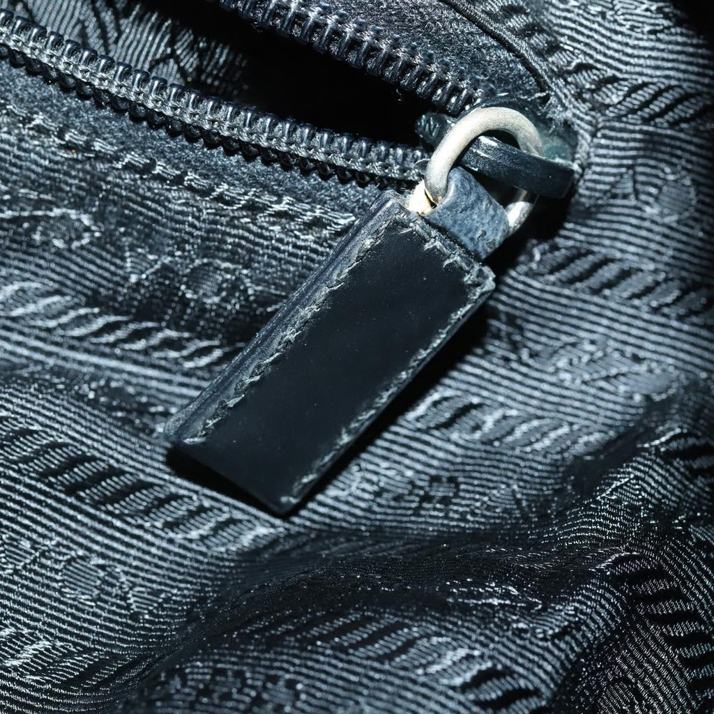 Prada Vela Double Front Pocket Backpack Tessuto With Saffiano Leather Green Nylon Backpack Bag (Pre-Owned)