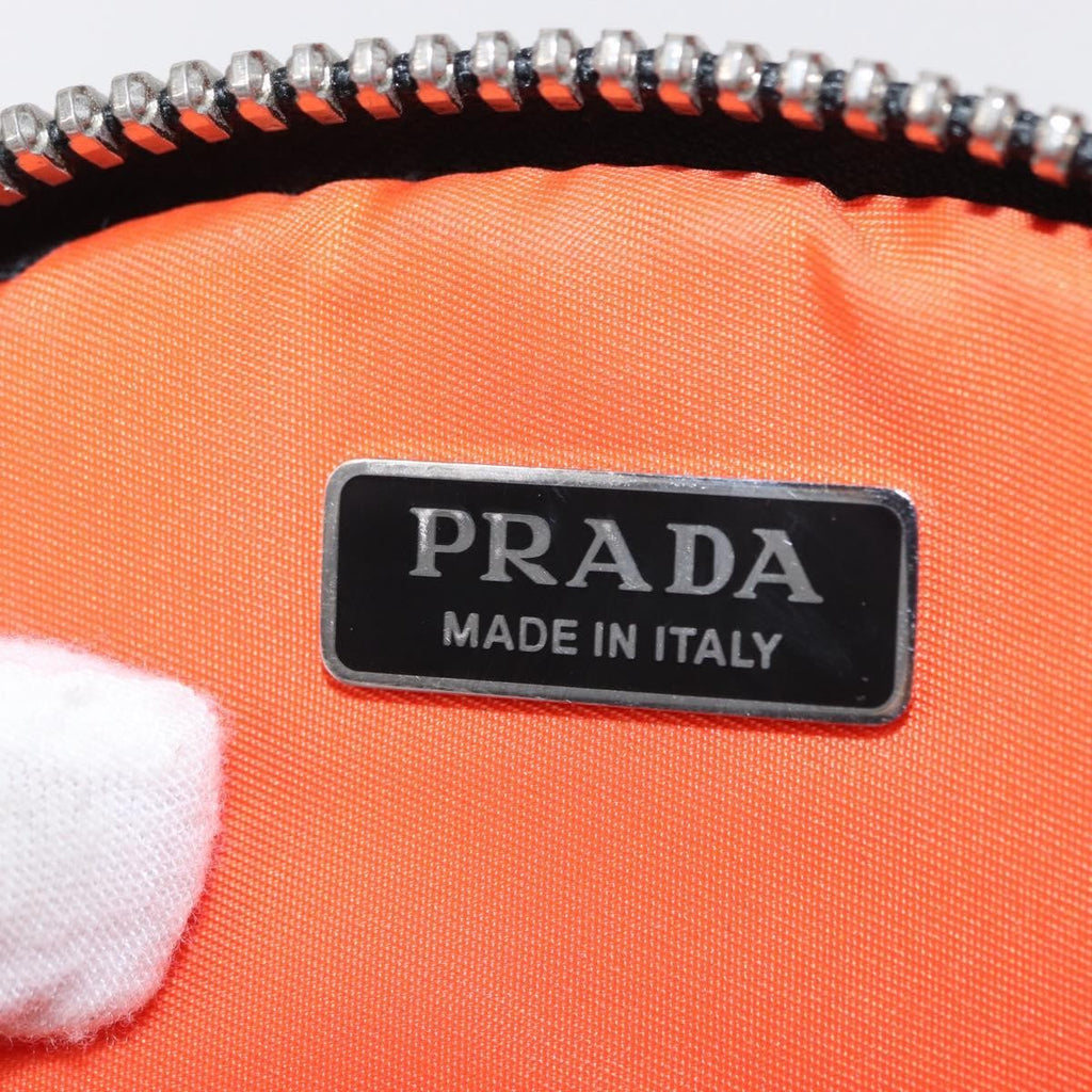 Prada Cargo Phone Holder Crossbody Bag Tessuto White Nylon Shoulder Bag Bag (Pre-Owned)