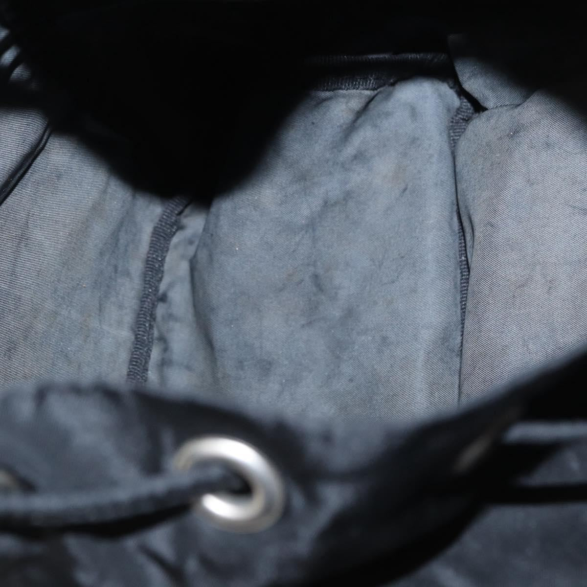 Prada Front Pocket Backpack Tessuto Black Nylon Backpack Bag (Pre-Owned)