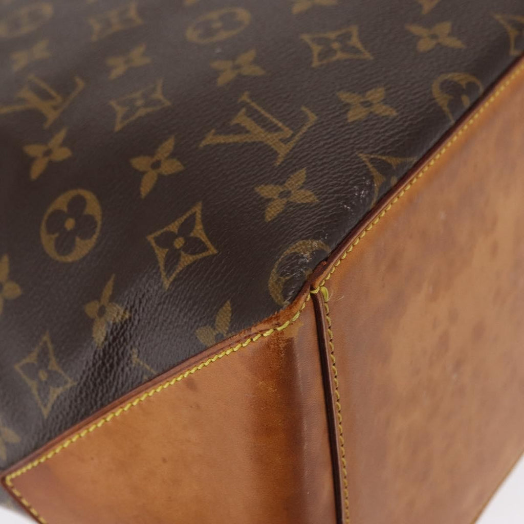 Louis Vuitton Cabas Mezzo Monogram Canvas Brown Canvas Tote Bag Bag (Pre-Owned)