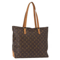 Louis Vuitton Cabas Mezzo Monogram Canvas Brown Canvas Tote Bag Bag (Pre-Owned)