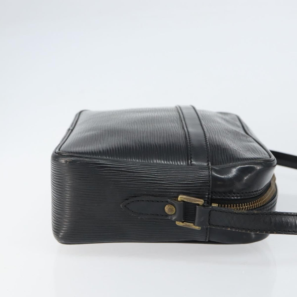 Louis Vuitton Trocadero Handbag Epi Leather Black Leather Shoulder Bag Bag (Pre-Owned)