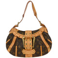 Louis Vuitton Leonor Handbag Monogram Canvas Brown Canvas Handbag (Pre-Owned)