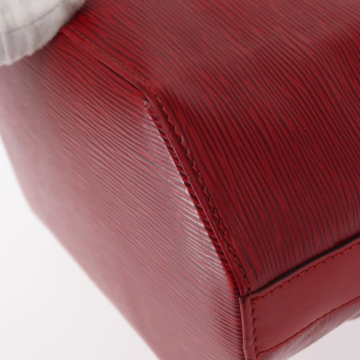 Louis Vuitton Vintage Sac D'epaule Handbag Epi Leather Red Leather Shoulder Bag Bag (Pre-Owned)