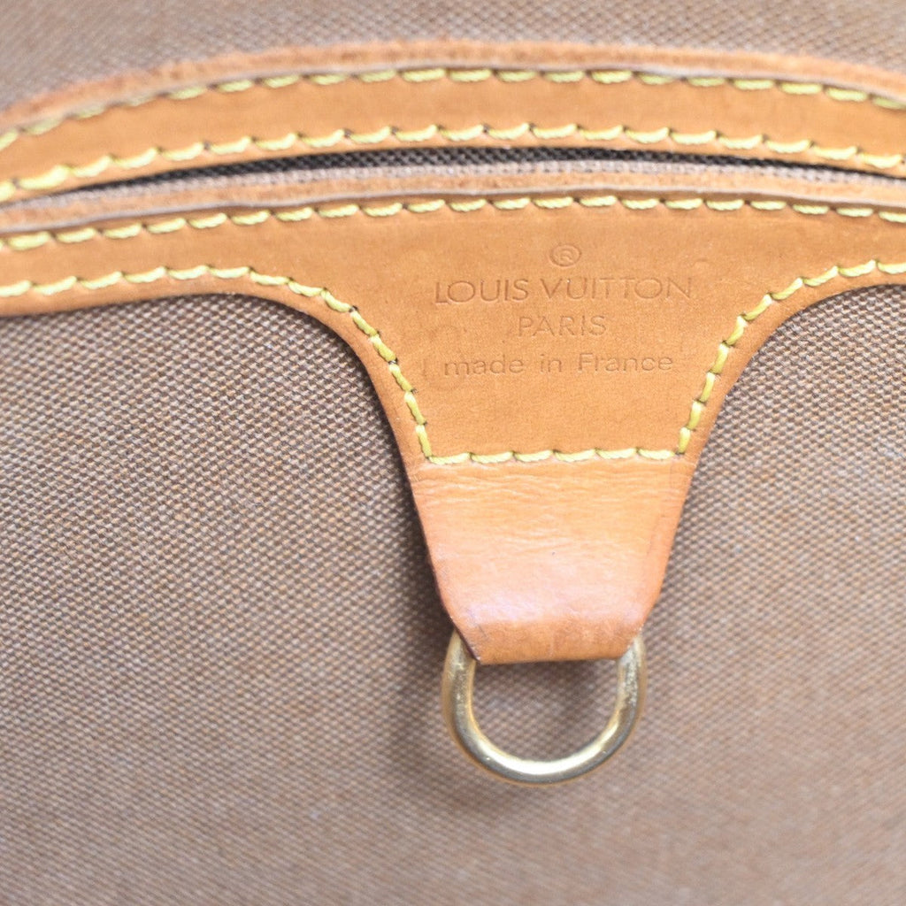 Louis Vuitton Ellipse Bag Monogram Canvas Brown Leather Handbag (Pre-Owned)