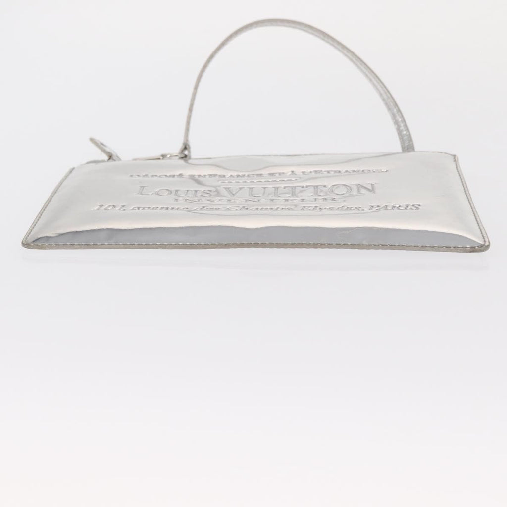 Louis Vuitton Pochette Clutch Monogram Miroir Pvc Silver Patent_Leather Clutche & Pouche Bag (Pre-Owned)