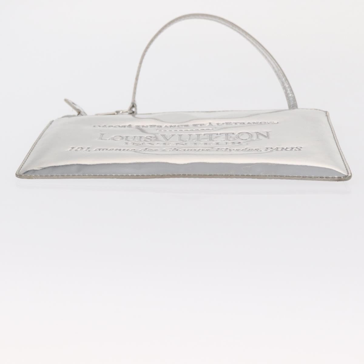 Louis Vuitton Pochette Clutch Monogram Miroir Pvc Silver Patent_Leather Clutche & Pouche Bag (Pre-Owned)