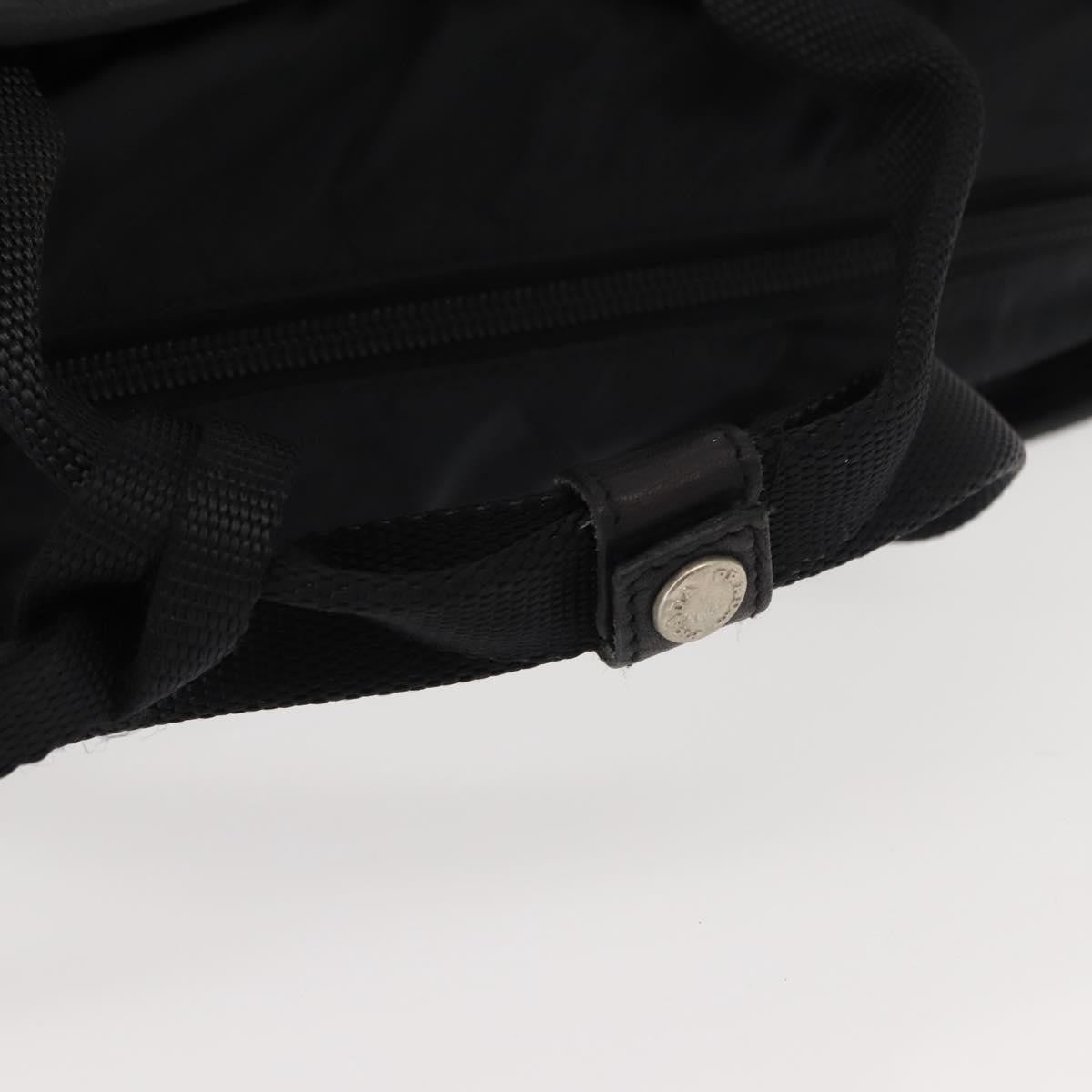 Prada Sport Briefcase Nylon And Leather Black Nylon Briefcase Bag (Pre-Owned)