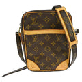 Louis Vuitton Danube Handbag Monogram Canvas Brown Canvas Shoulder Bag Bag (Pre-Owned)