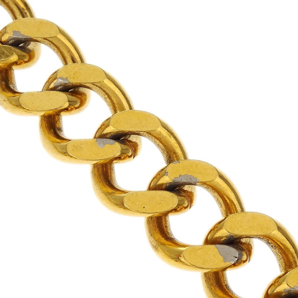 Chanel Medallion Chain Link Belt Metal Gold Gold_Plated Belts Accessory (Pre-Owned)