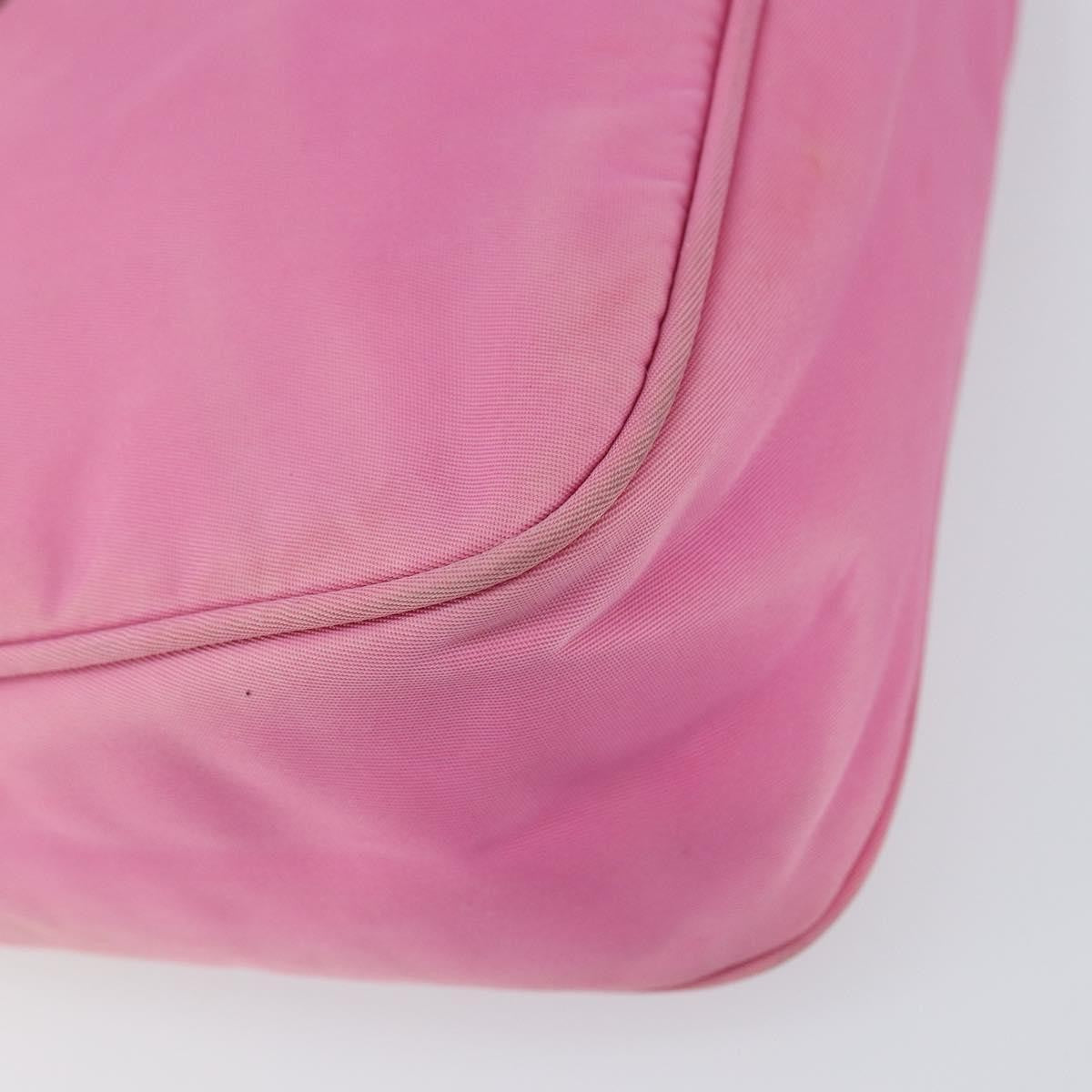 Prada Hobo Tessuto Pink Nylon Handbag (Pre-Owned)