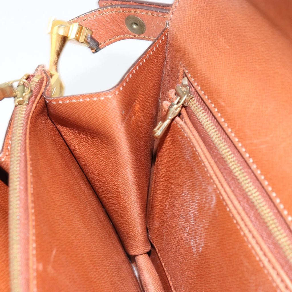 Louis Vuitton Vintage Dauphine Shoulder Bag Monogram Canvas Brown Canvas Shoulder Bag Bag (Pre-Owned)