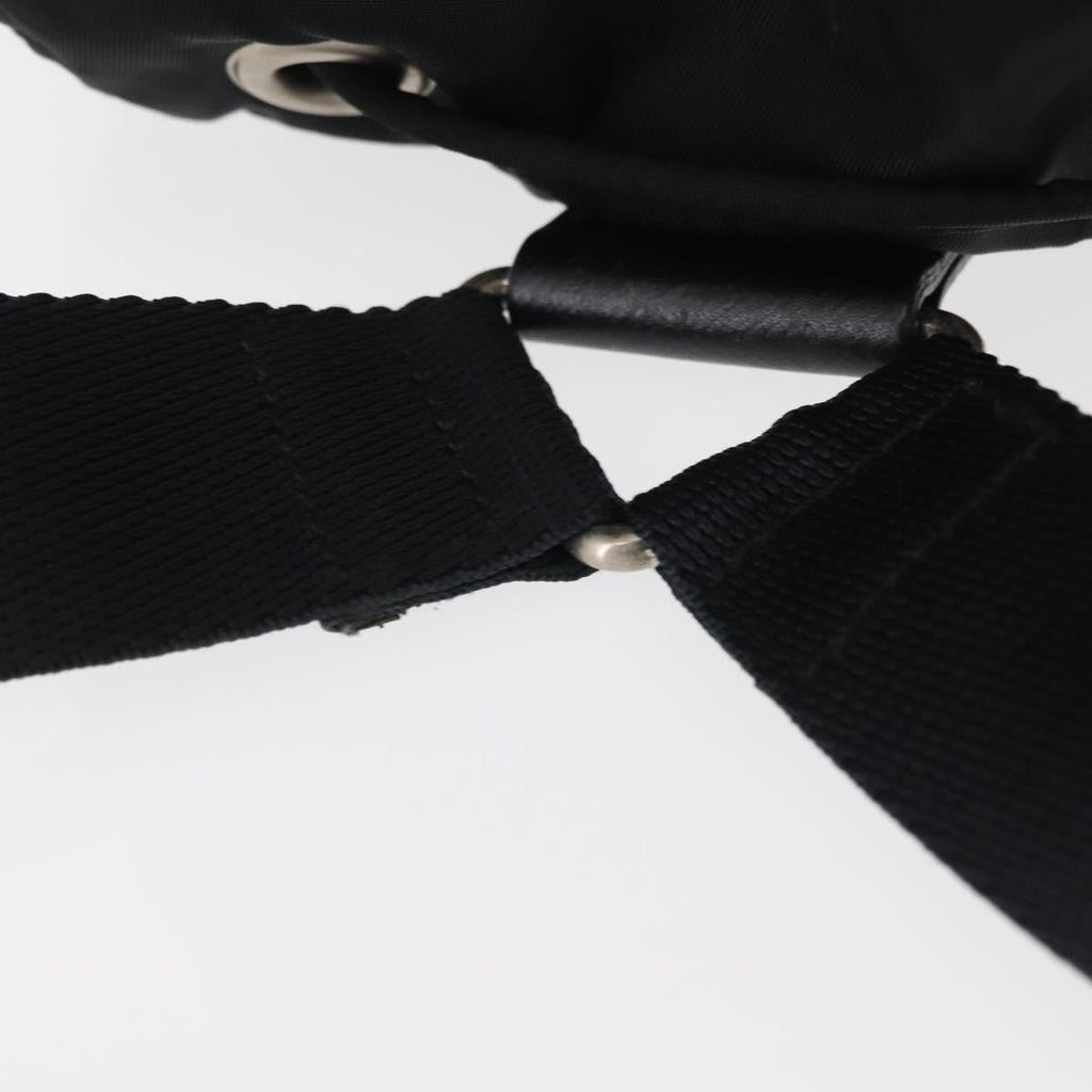 Prada Front Pocket Backpack Tessuto Black Nylon Backpack Bag (Pre-Owned)