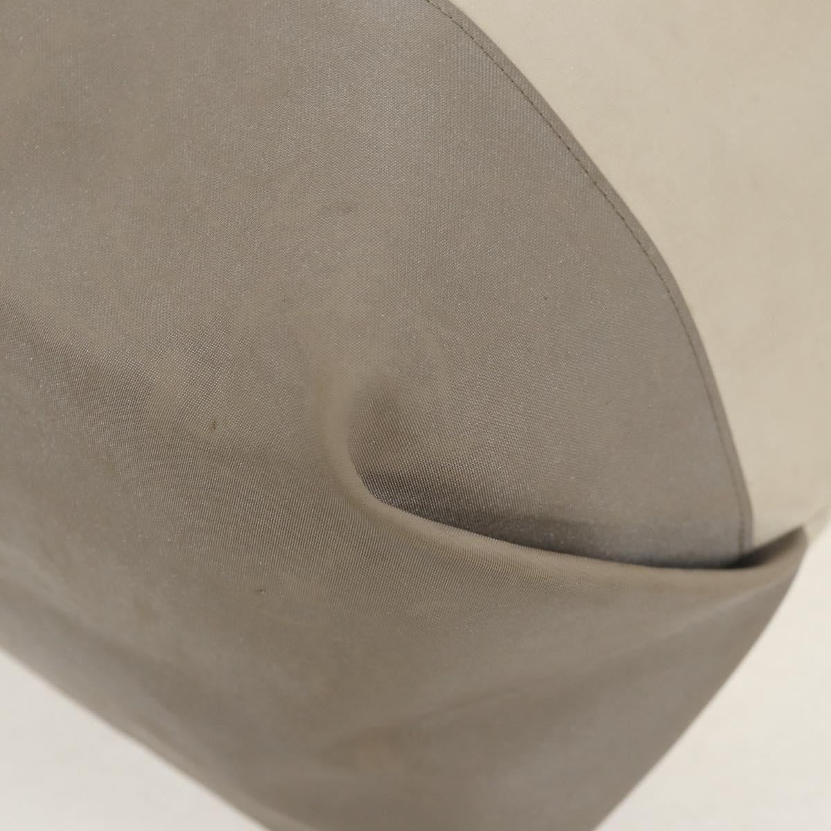 Chanel Sport Tote Nylon Gray Nylon Tote Bag Bag (Pre-Owned)